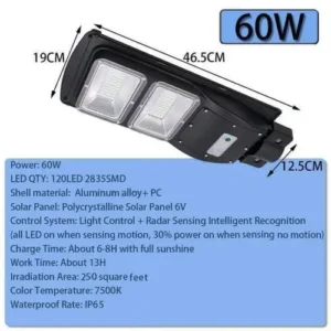 Solar Street Light 60 watt