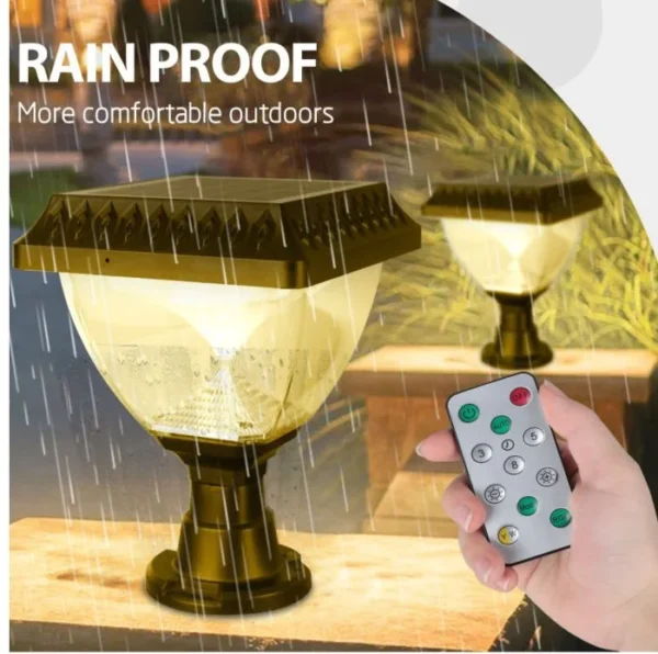 Solar Gate Lamp