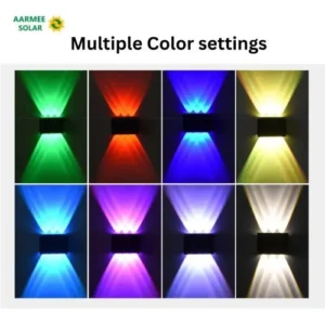 Solar Wall Light RGB