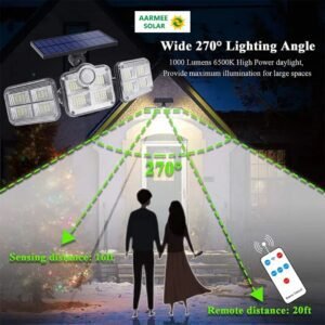 Aarmee Solar Sensor Wall Light