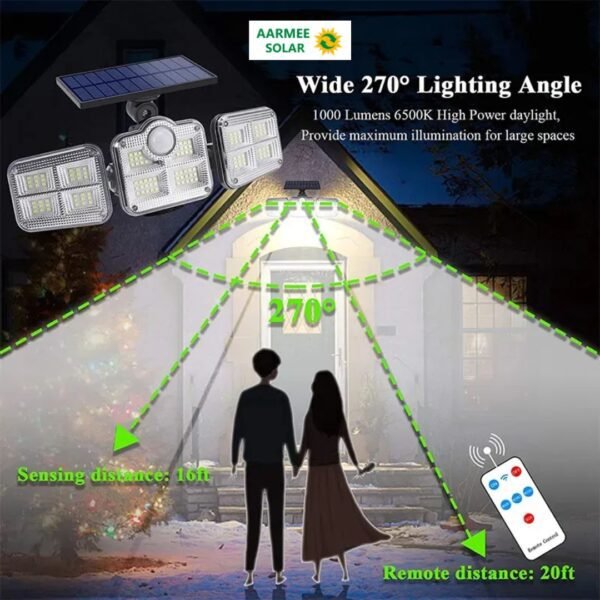 Solar Motion Sensor Light