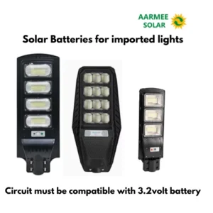 solar street lights imported