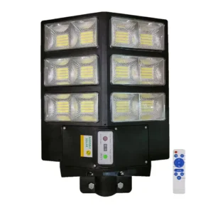 Aarmee Solar Street Light 200w Led Power, 25w Brightness, Auto On Off, Motion Sensor (AERO-12W)