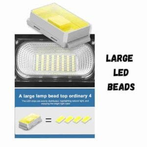 Side view of Aarmee Solar Street Light 90 Watt