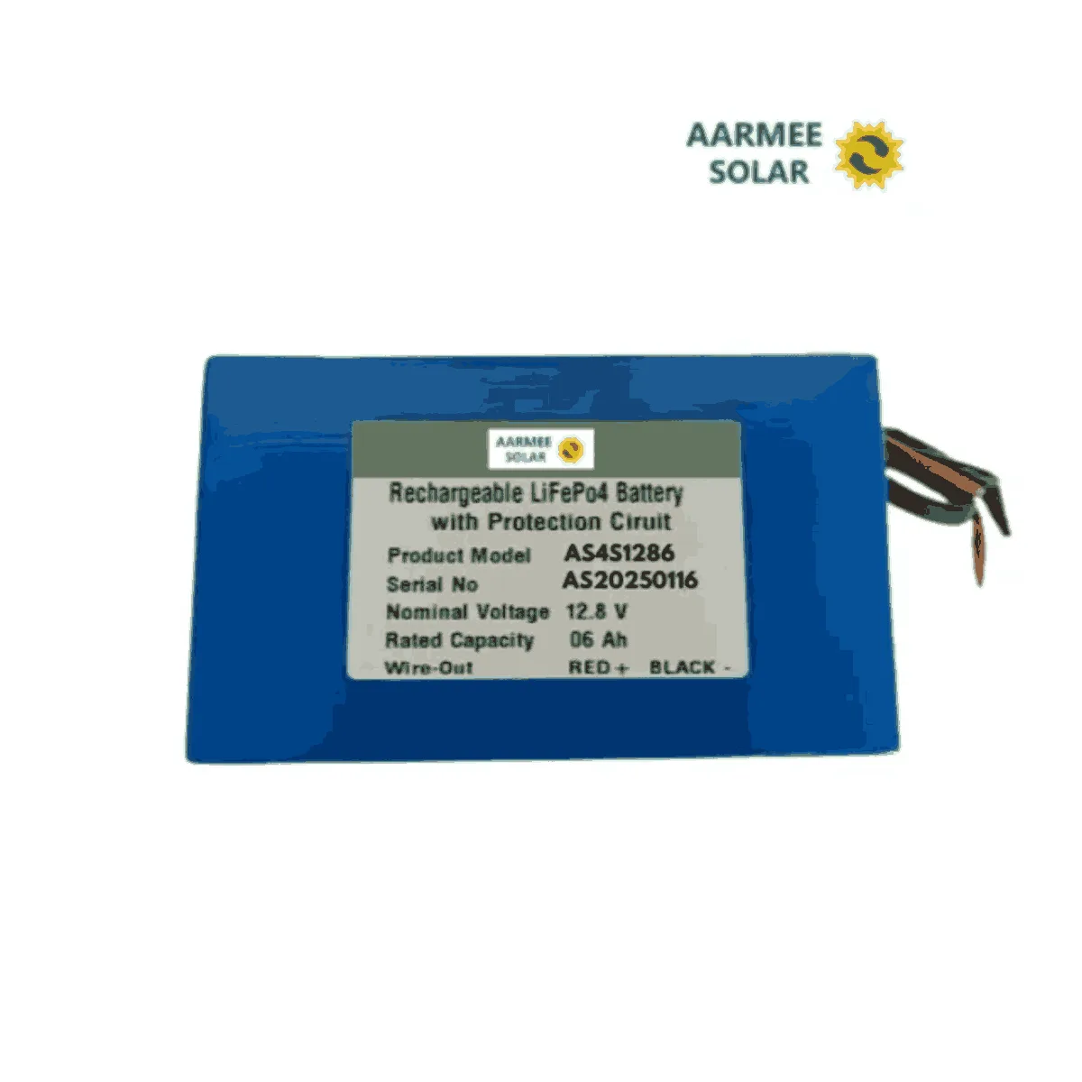 solar light lithium battery