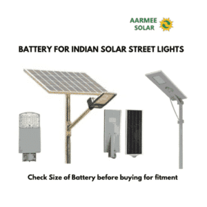 solar light lithium battery