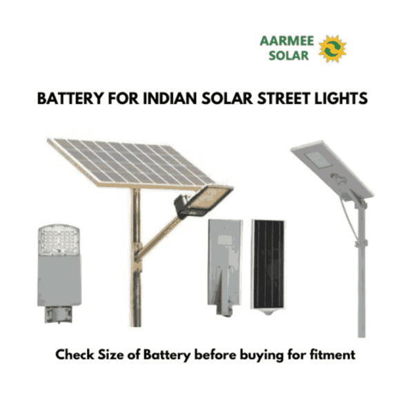 solar light lithium battery
