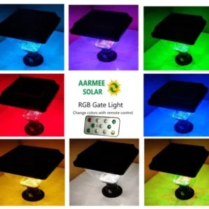 Solar Gate Lamp