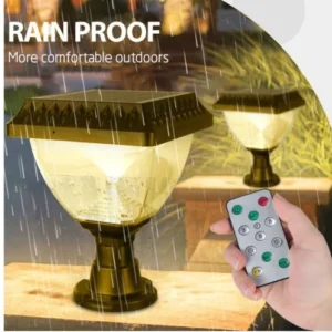 Solar Gate Lamp