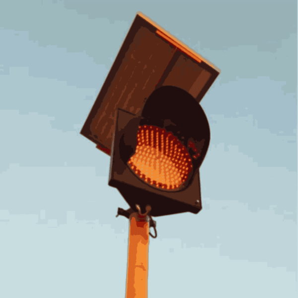 Solar Traffic Blinker