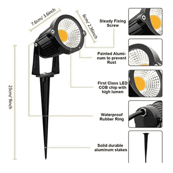 spike light 5w