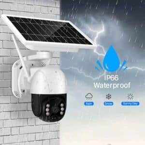 Solar CCTV camera IP66 outdoor