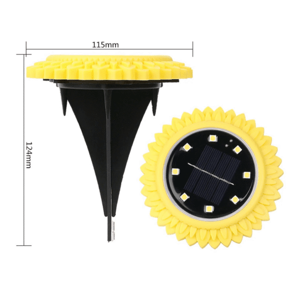 Solar GARDEN BURIED LIGHT - 8 LED