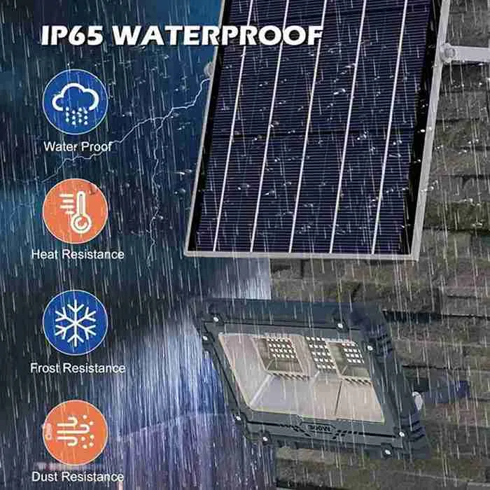 Aarmee Solar Flood Light 200W IP65 WATERPROOF for outdoor security