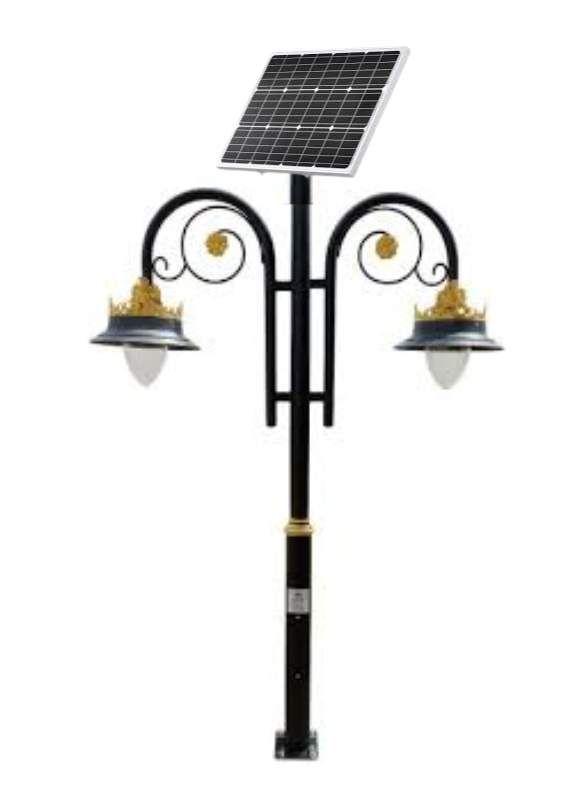solar decorative post street light
