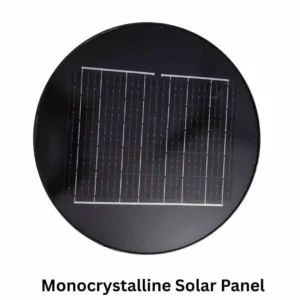 solar ufo light warm white mono solar panel