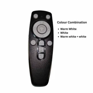 solar garden light ufo warm white remote