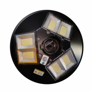 solar garden light ufo warm white front pick