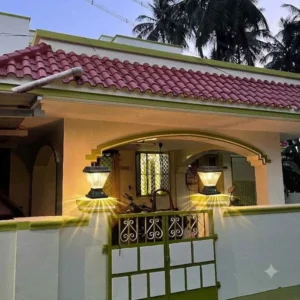 Solar Pillar Light for home