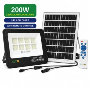 solar flood light 200 watt
