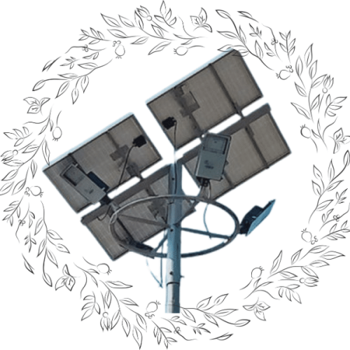 solar high mast
